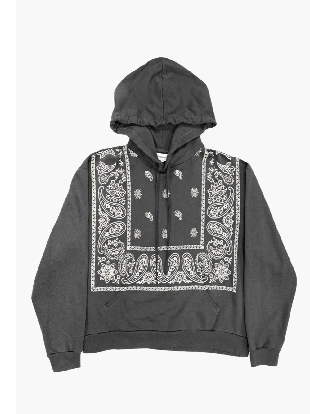 Found Bandana Print Hoodie